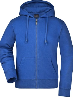 JN 53 Dámská mikina s kapucí model 22528550 royal - Daiber