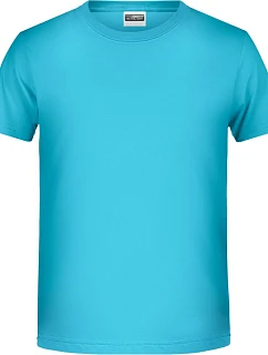 Daiber 8008B Chlapecké tričko z bio bavlny 02.808B turquoise