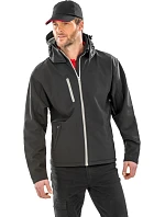 R Pánská 3vrstvá softshellová bunda s kapucí 30. black/grey model 22428058 - Result R Pánská 3vrstvá softshellová bunda s kapucí 30. black/grey model 22428058 - Result