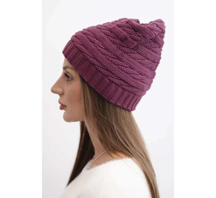 Čepice s rolováním Magda K293 camel