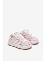 Lesklé Dětské Sportovní Boty Srdíčka Růžové Tessina Lesklé Dětské Sportovní Boty Srdíčka Růžové Tessina