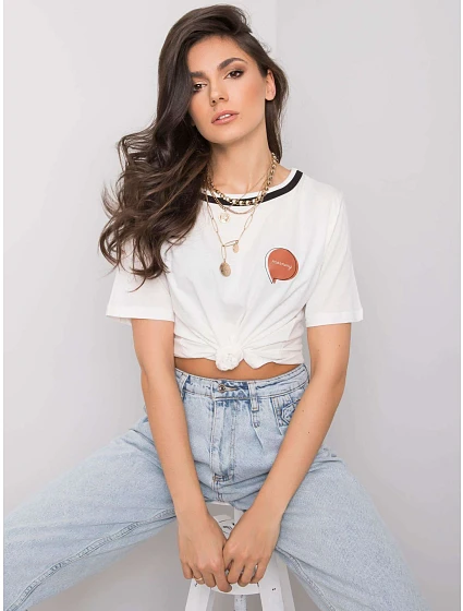 Tričko 217 TS model 15061058 ecru - FPrice