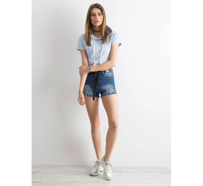 JMP SN PM5528 šortky.17P modrá