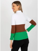 Dámská halenka RV BZ 8465 1.32P zelená - FPrice Dámská halenka RV BZ 8465 1.32P zelená - FPrice