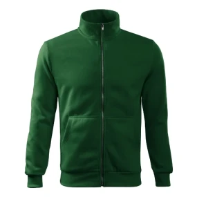 Adventure mikina pánská lahvově zelená