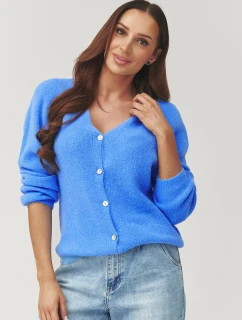 Svetr na zapínání  model 223260 Makadamia