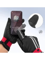 zimní cyklistické rukavice model 21850817 černé M - Rockbros