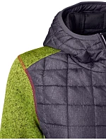 JN Dámská pletená hybridní bunda 02.0 royal melange/anthracite melange model 22528911 - Daiber JN Dámská pletená hybridní bunda 02.0 royal melange/anthracite melange model 22528911 - Daiber