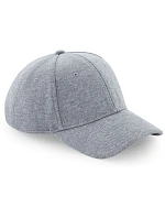Beechfield B 677 6 panelová kšiltovka "Jersey Athleisure" 53.0677 heather grey Beechfield B 677 6 panelová kšiltovka "Jersey Athleisure" 53.0677 heather grey