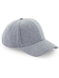 B 677 6 panelová kšiltovka  heather grey model 22411861 - Beechfield