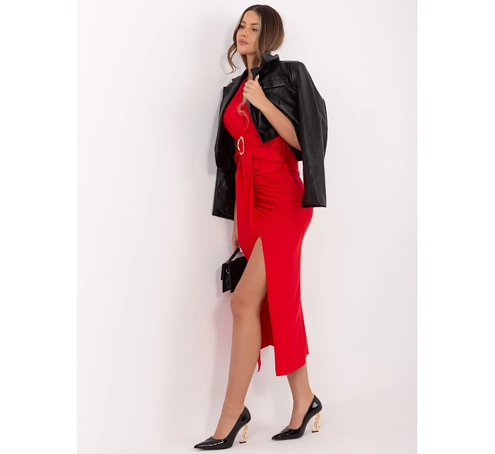 Šaty IT SK 21171.51 červená Šaty IT SK 21171.51 červená