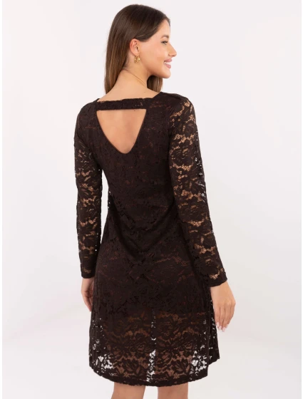 Šaty MI SK A1418.36 hnědé Šaty MI SK A1418.36 hnědé