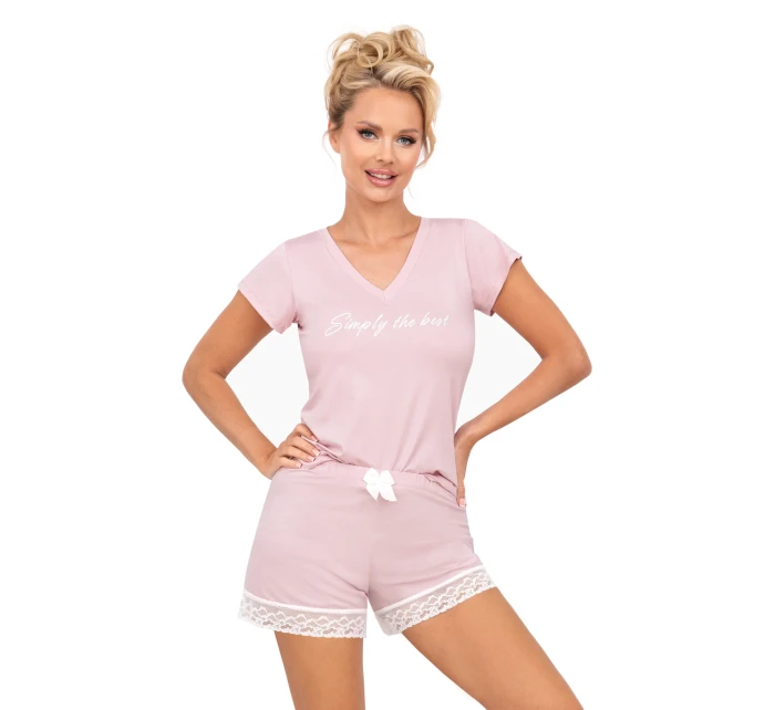 Pyžamo Simply 1/2 Powder Pink - Donna
