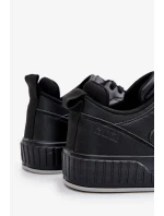 Pánské tenisky z eko kůže Big Star černé Pánské tenisky z eko kůže Big Star černé