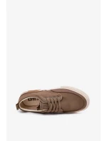 Pánské textilní tenisky Big Star – khaki