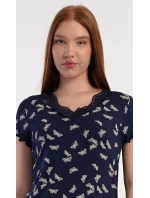 Dámská noční košile s krátkým rukávem model 21943676 - Vienetta