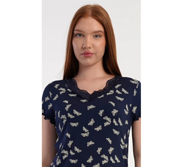 Dámská noční košile s krátkým rukávem model 21943676 - Vienetta