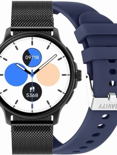 Dámské chytré hodinky  Navy Blue Strap + Black model 21806503 - Gravity