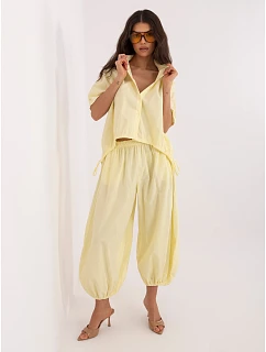 IT kalhoty SP FL10309 1.91 světle žlutá