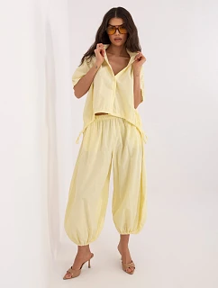 IT kalhoty SP FL10309 1.91 světle žlutá