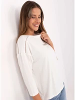 Bluzka RV BZ model 21406674 ecru - FPrice Bluzka RV BZ model 21406674 ecru - FPrice