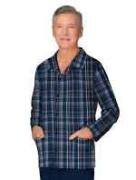 Pánské pyžamo Martel 403 Antoni III délka/r 3XL-4XL pyžamo na zip Pánské pyžamo Martel 403 Antoni III délka/r 3XL-4XL pyžamo na zip