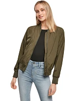 BY 044 Dámská bomber bunda model 22415699 dark olive - Build your Brand BY 044 Dámská bomber bunda model 22415699 dark olive - Build your Brand