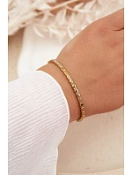 Dámský náramek s malými model 22069277 z nerezové oceli zlatý - Boto