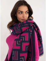 Šála AT SZ 23158.32 tmavě modrá