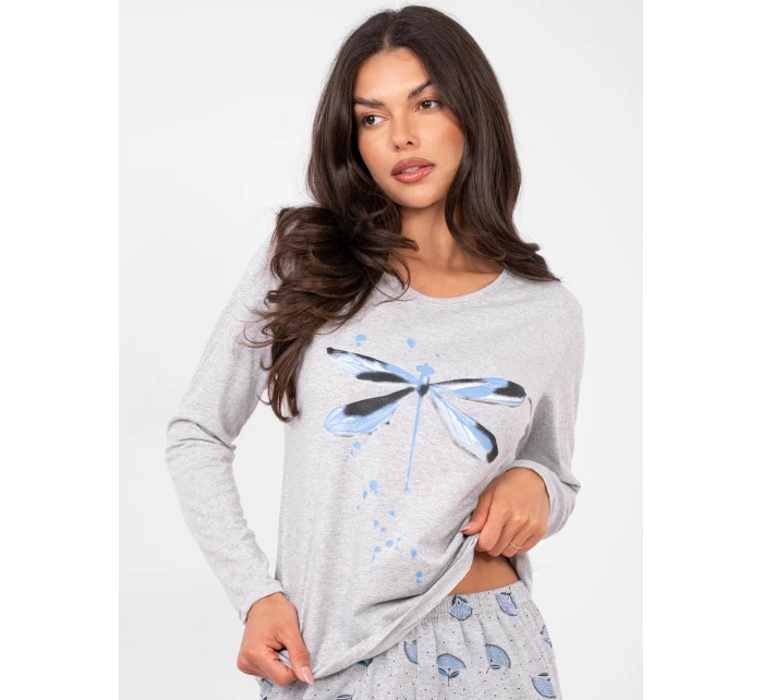 Pyžamo DU PI FP 008.30 šedé