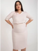 Sukně LK SD 506697.95 světle růžová Sukně LK SD 506697.95 světle růžová