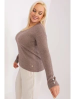 Svetr plus size model 190085 Factory Price