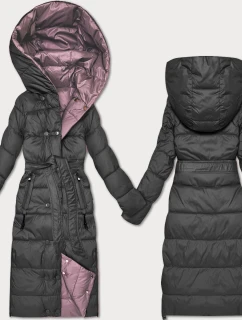 oboustranná zimní bunda s páskem model 21753505 - MINORITY