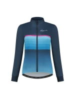 Rogelli dámská bunda IMPRESS II modrá/růžová 2XL