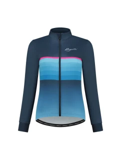 Rogelli dámská bunda IMPRESS II modrá/růžová 2XL