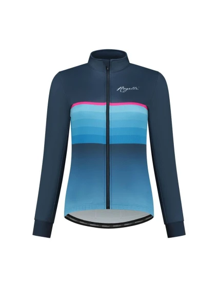 Rogelli dámská bunda IMPRESS II modrá/růžová 2XL