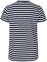 Neutral O 61001 Pánské tričko z bio bavlny 77.6101 white/navy stripe