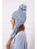 Dámská ušanka Emma K343 denim Dámská ušanka Emma K343 denim