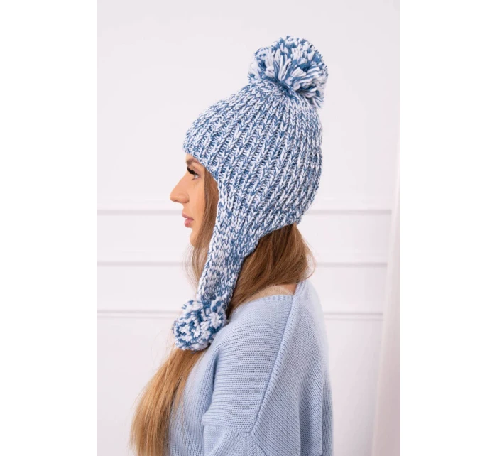 Dámská ušanka Emma K343 denim Dámská ušanka Emma K343 denim