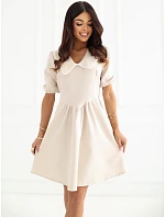 Sukienka MI SK beżowy model 22109855 - FPrice Sukienka MI SK beżowy model 22109855 - FPrice