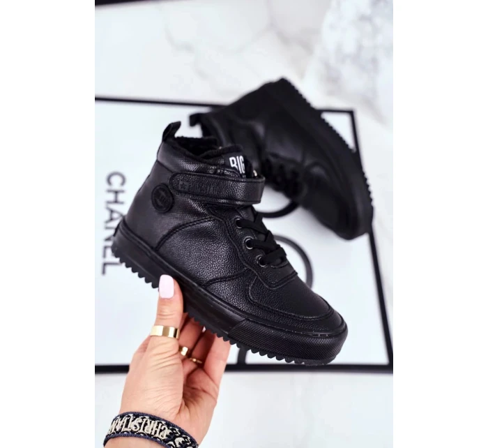 Children's Insulated Sports Shoes Big Star Black