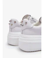 Dámské klasické sportovní boty GOE LL2N4060 Bíle Dámské klasické sportovní boty GOE LL2N4060 Bíle