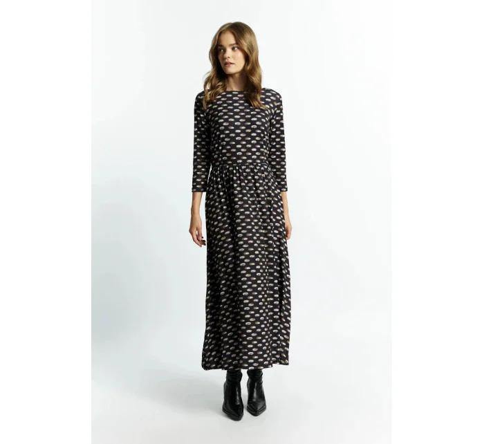 Elegantní dámské šaty model 19381686 černé Monnari - BeWear