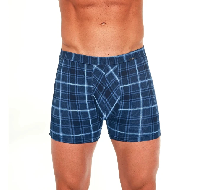 Pánské boxerky Prime 904/84 Modrá kostka - Cornette