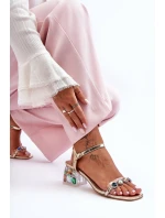 Sandály na podpatku  model 225139 Step in style