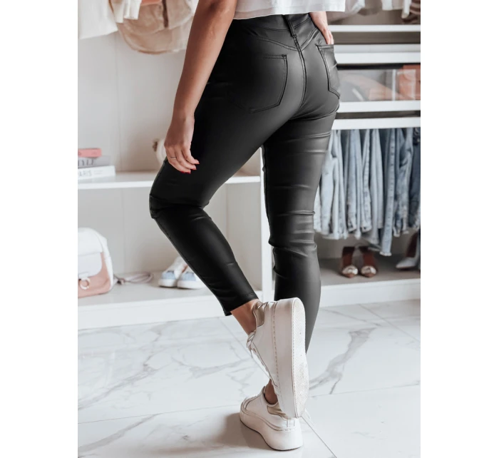 BLACKVIBE dámské kalhoty černé FashionStreet UY2253