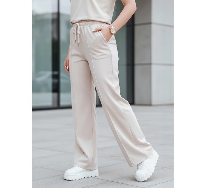 Dámské tepláky DRESSANIK light beige FashionStreet UY2702