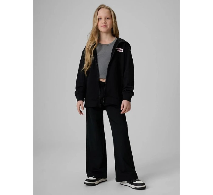 Dívčí volná mikina s kapucí 4F 4FJRSS26TSWSF2902-20S Dívčí volná mikina s kapucí 4F 4FJRSS26TSWSF2902-20S