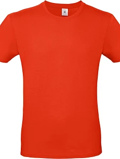 B&C #E150 Tričko 01.001T fire red