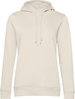 B&C Inspire Hooded /women_° Dámská mikina s kapucí 01.W34B off white
